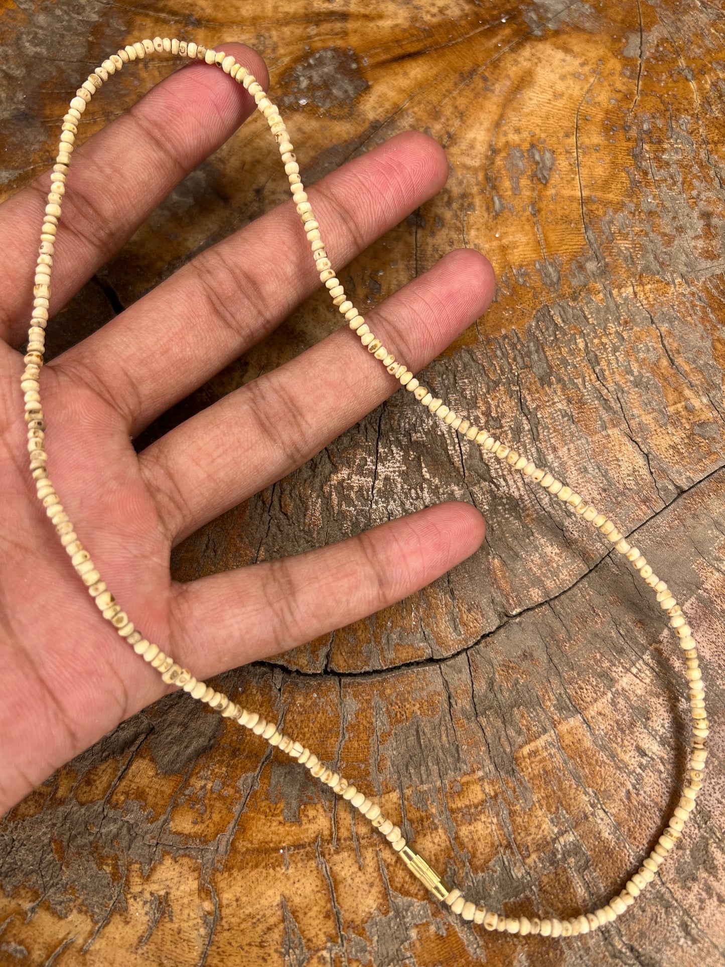 1 Round Barik Tulsi Kanthi Mala Original Tulsi