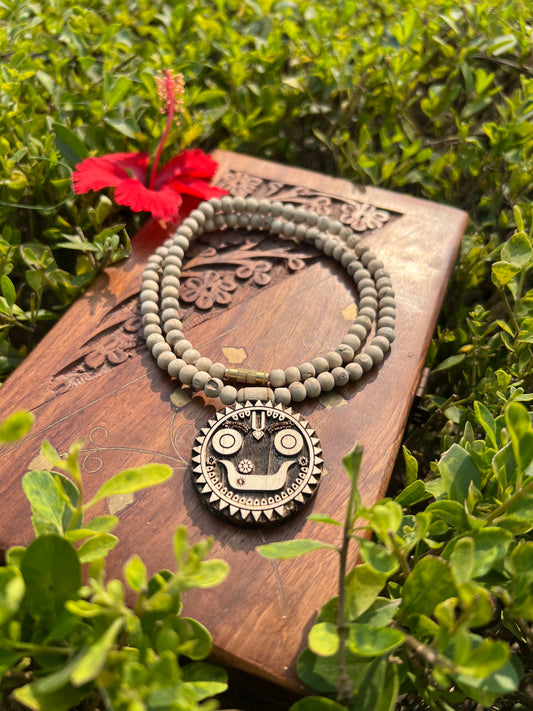 Original Tulsi Kanthi Mala with Jagannath Ji Locket | Handcrafted Vrindavan Tulsi Mala 20