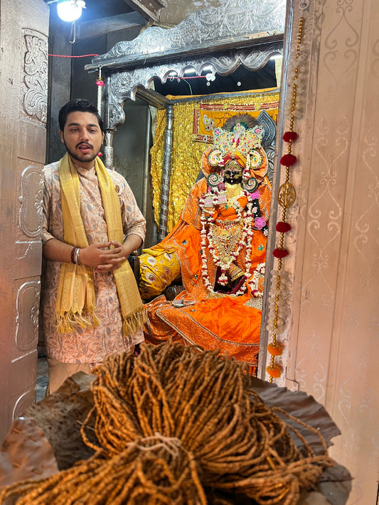 Prasadi Tulsi Kanthi Mala 🌸 2 Round Barik Kanthi Tulsi Mala