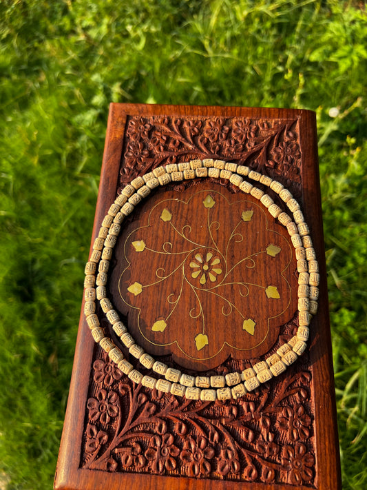 2 Round Radha Name Kanthi Mala