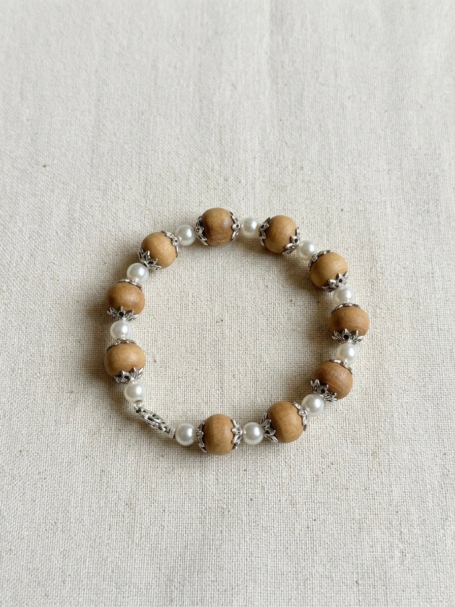 Tulsi & Pearl Combo Set — A Beautiful Combination of Devotion & Elegance