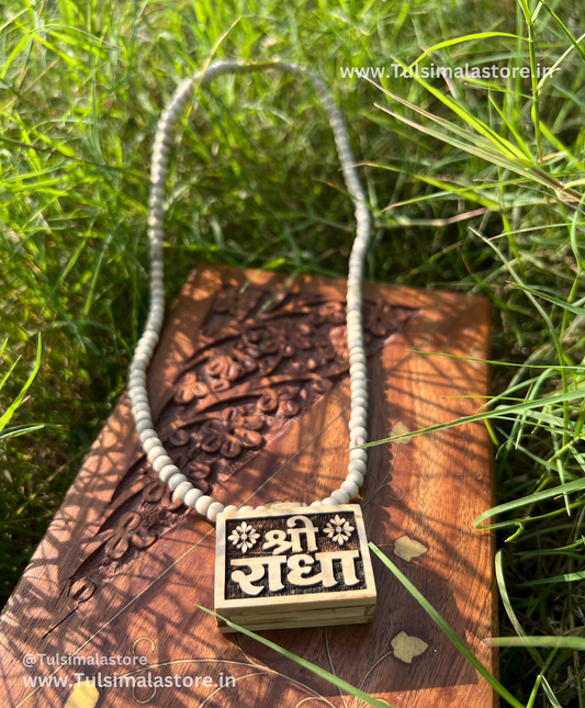 Original Tulsi Bhaktmaal – Shri Radha Handcrafted Vrindavan Mala for Devotion & Meditation