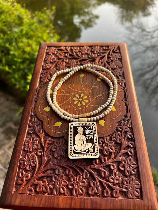 Hanuman Ji tulsi locket Kanthi mala original Tulsi small locket