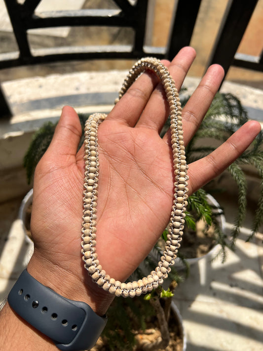 4 layers Tulsi Kanthi Mala Round Beads 18inch