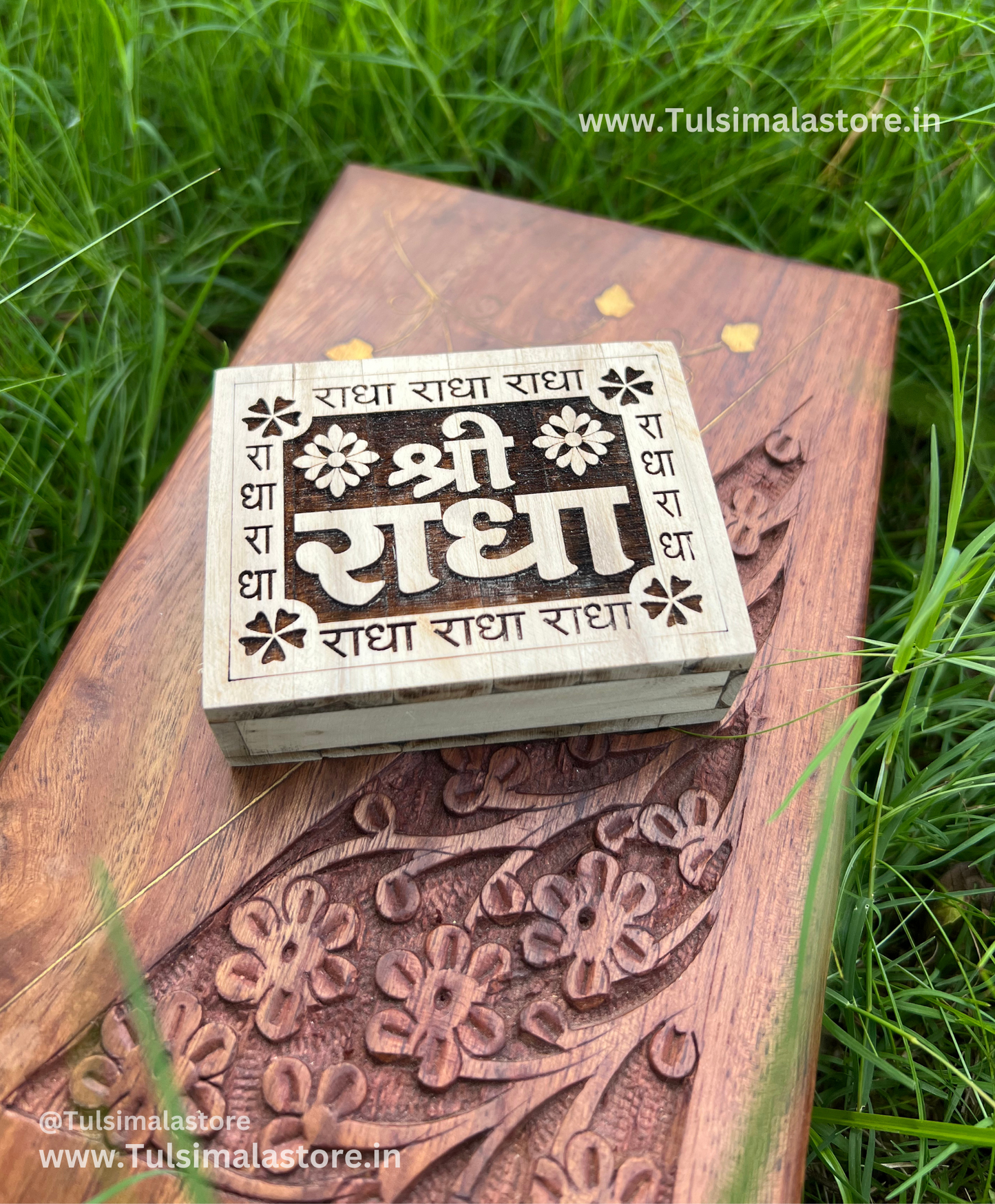 Shri Radha Name Bhaktmaal Tulsi Name Seva Big Size 3x2.5inch