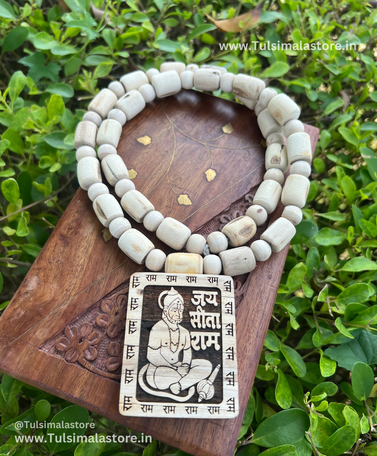 Shri Sitaram Tulsi Locket Original Tulsi Mala