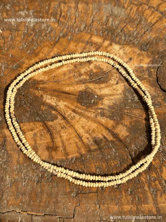 2 Round Barik Tulsi Kanthi Mala