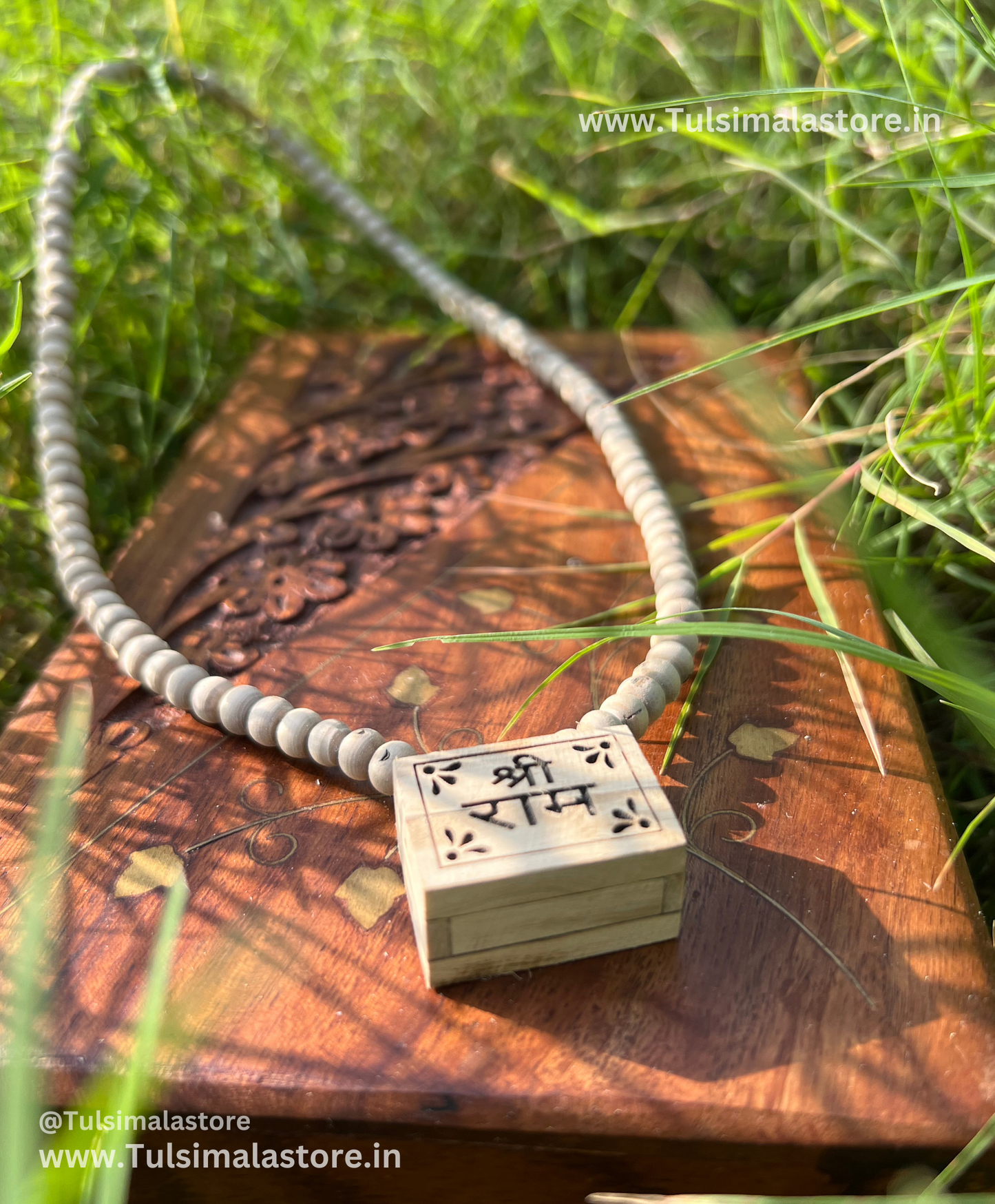 Shri Ram Tulsi Bhaktmal kavch kanthi Mala Original Tulsi Kanthi Mala