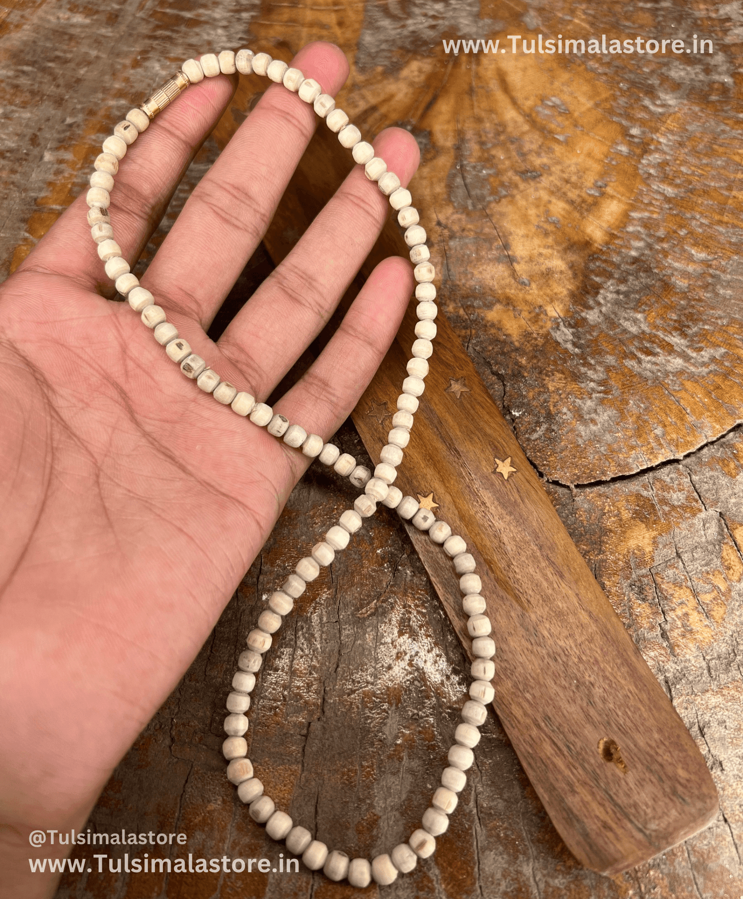 Orginal Tulsi Kanthi Mala Length 17.5inch