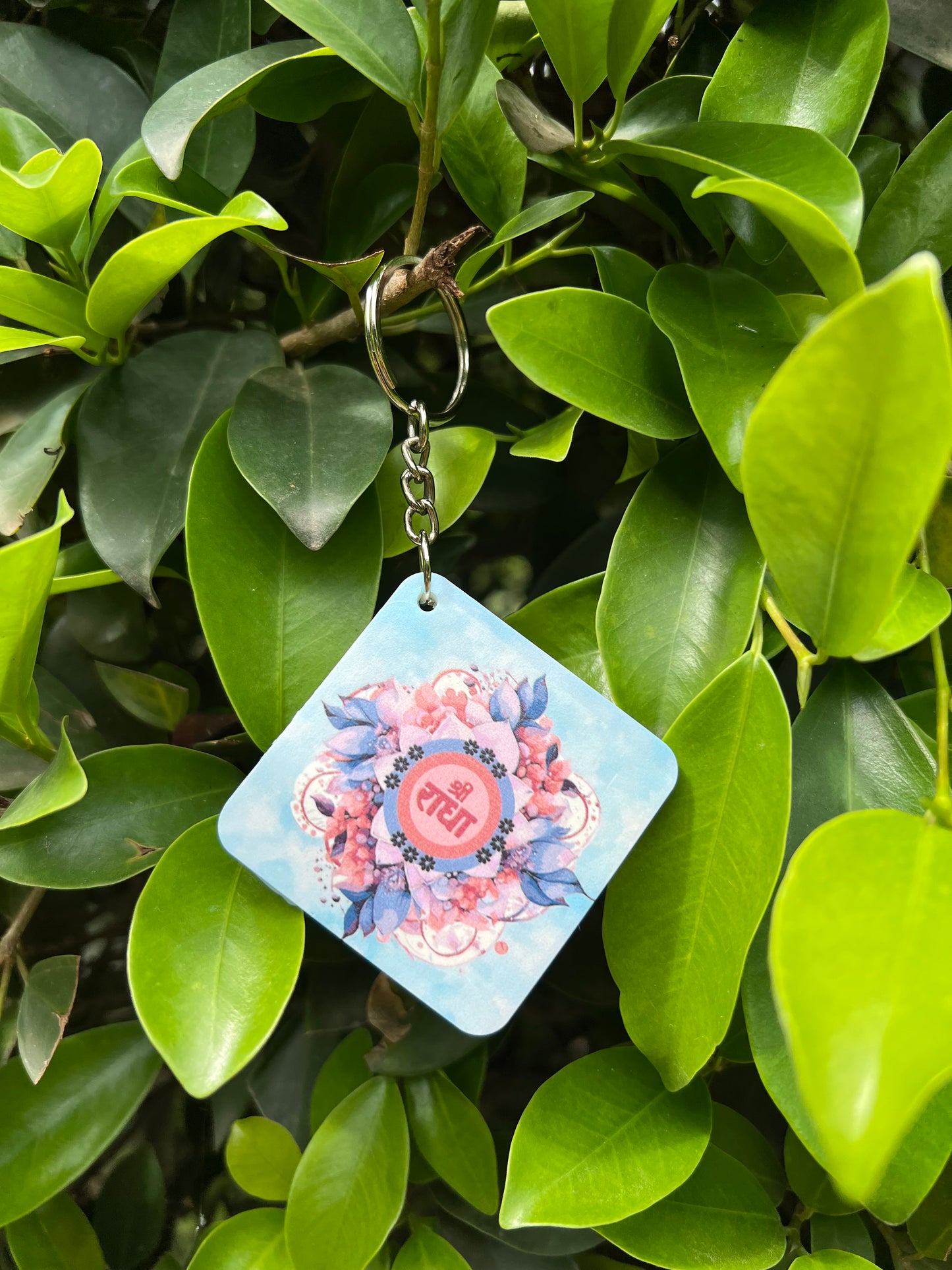 Shree Radha PVC Rubber Keychain