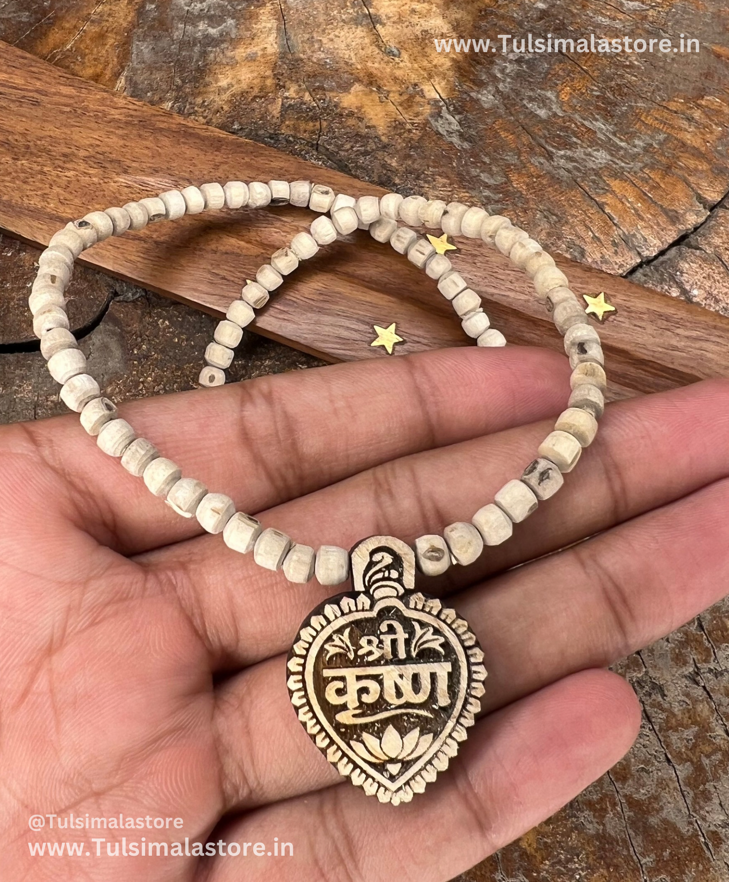 Shree Krishn Tulsi Locket Kanthi Mala