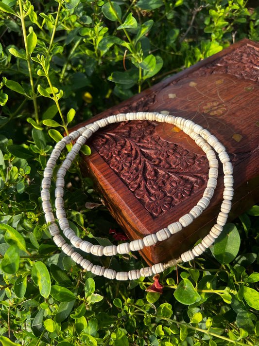 2 Round Long Beads Tulsi Kanthi Mala Line Beads