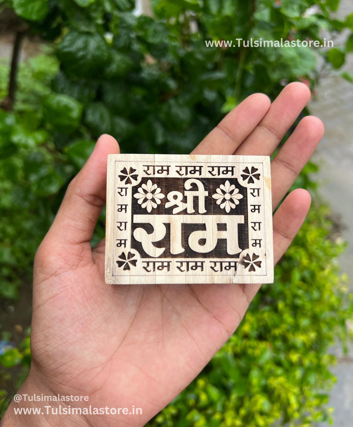 Shri Ram Name Bhaktmaal Tulsi Name Seva Big Size 3x2.5inch