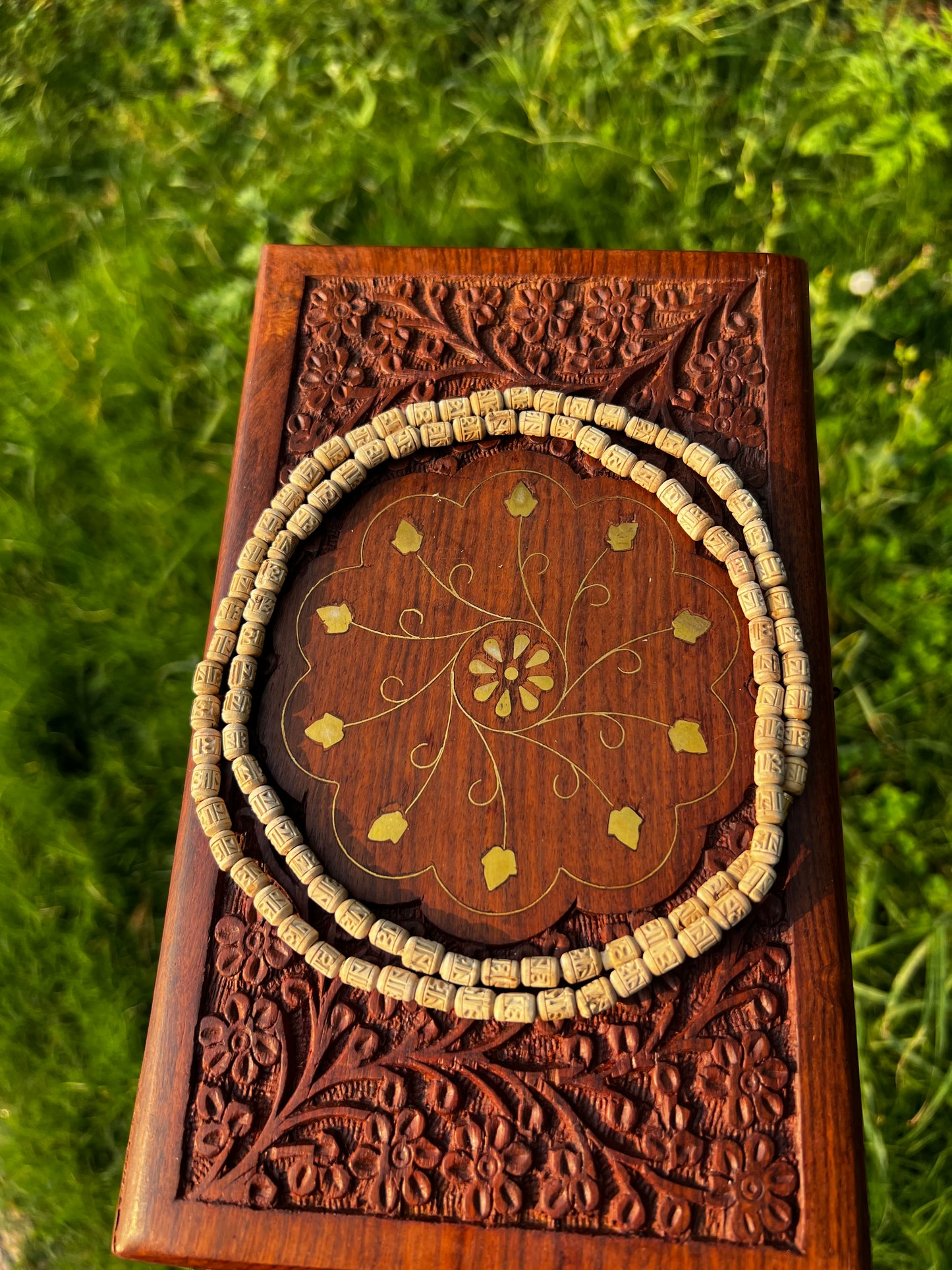 2 Round Radha Name Kanthi Mala