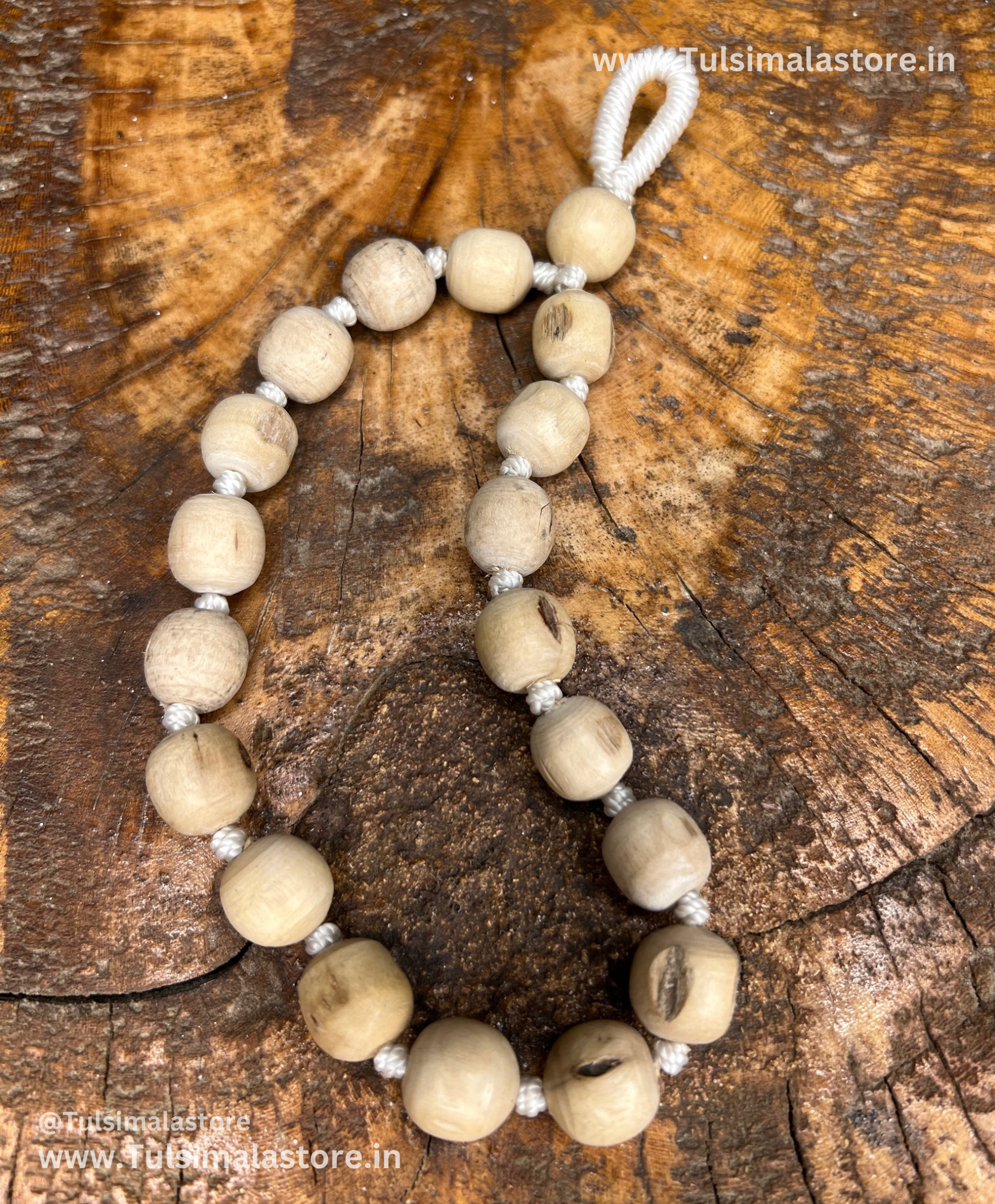 masaです！ Berakha 18+1 Tulsi Japa Mala Beads Mala (14,15mm) – Tulsimalastore.in