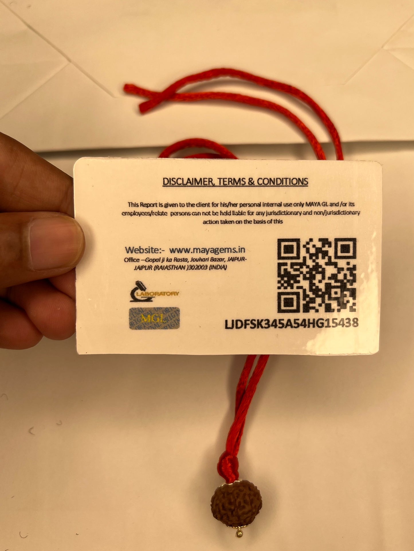 10 Mukhi Rudraksh - Nepali Rudraksh With Lab Tested Certificate