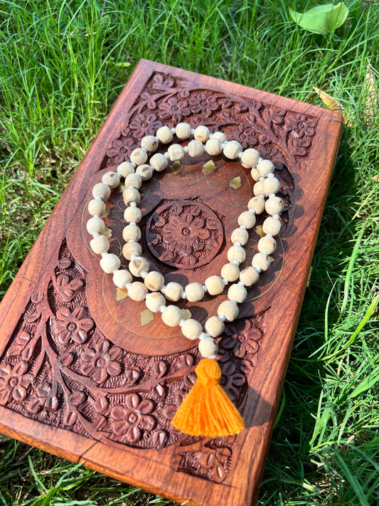 54+1 Beads Tulsi Japa Mala 7,8mm Beads size