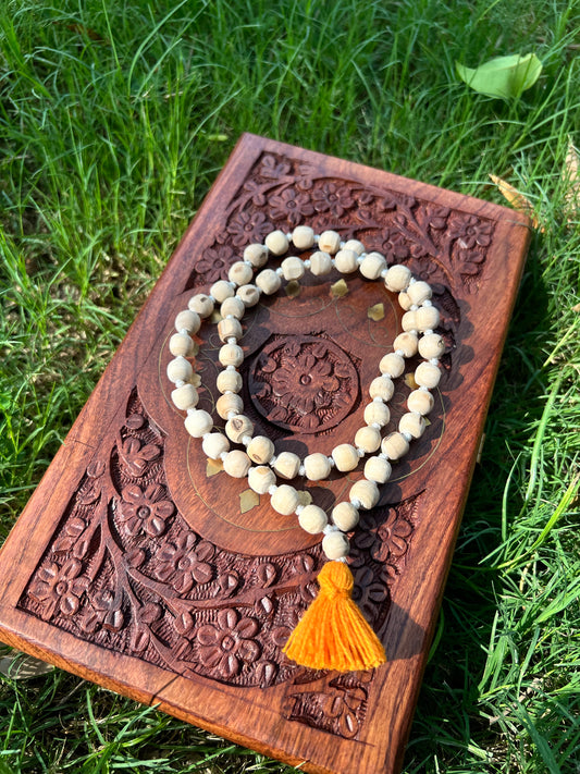 54+1 Beads Tulsi Japa Mala 7,8mm Beads size