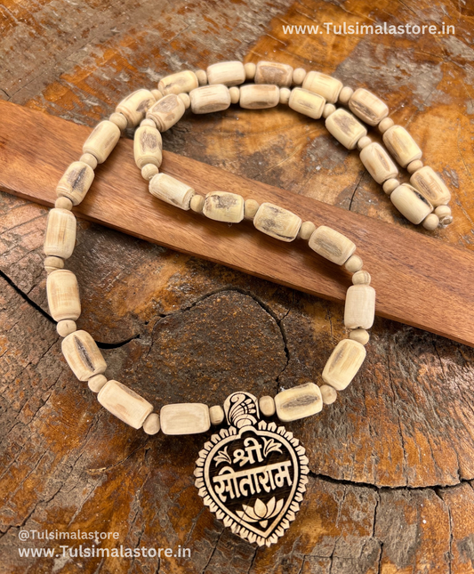 Sitaram tulsi Locket & Long Beads Tulsi Mala Original Tulsi Vrindavan