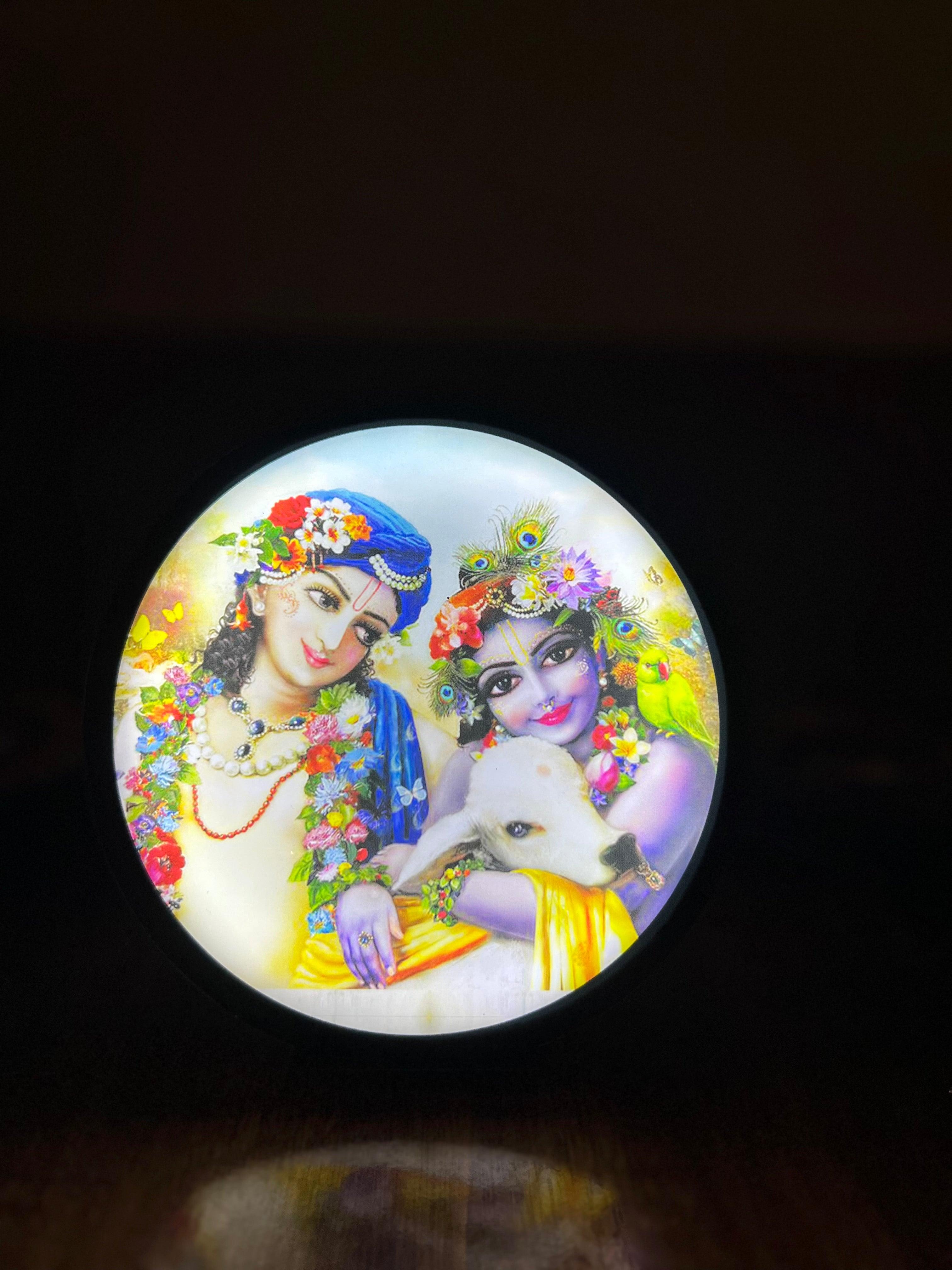 Table Led Round Frame – Tulsimalastore.in