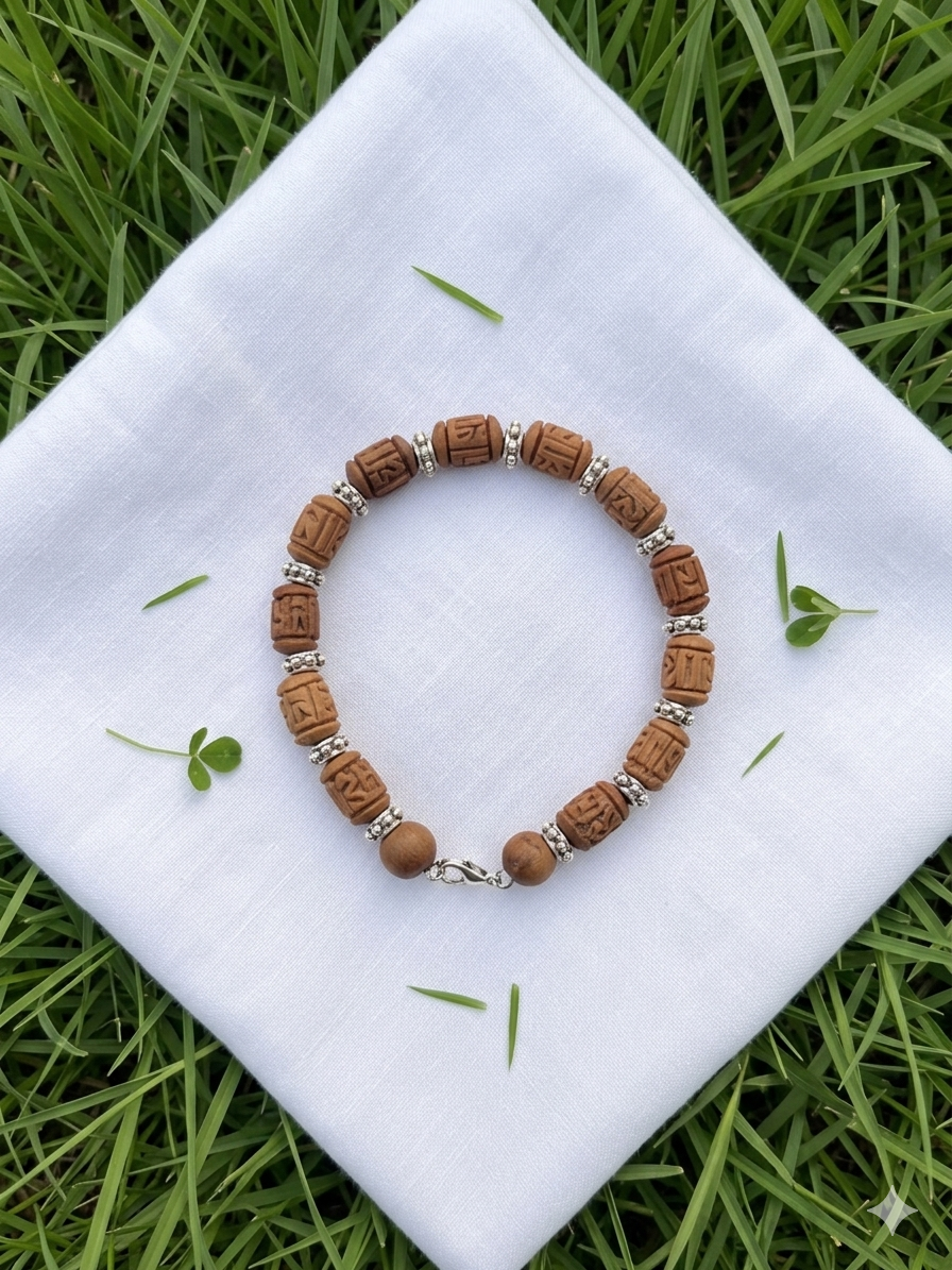 Tulsi Hand Bracelet Original Tulsi Beads Bracelet Vrindavan