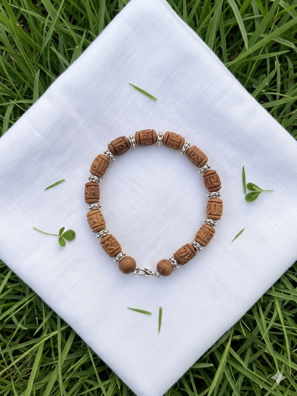 Tulsi Hand Bracelet Original Tulsi Beads Bracelet Vrindavan