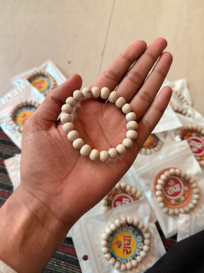 Tulsi Hand Bracelet Original Round Tulsi Beads 11,12mm