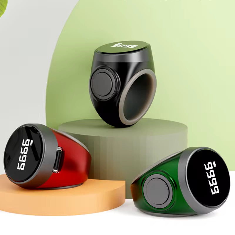 Charging Smart Ring Counter Digital Japa Counter OLED HD Display Waterproof Intelligent
Worship Counter (Multicolours)