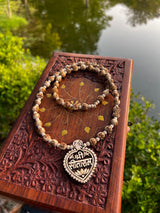 Sitaram Locket & Sita Ram Tulsi Beads Mala