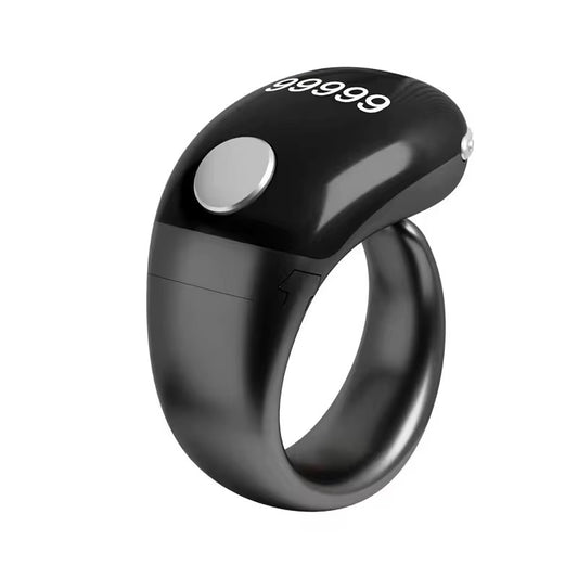 Charging Digital Finger Counter Smart Ring Comfortable Best For Daily Name Japa ( Multicolours )