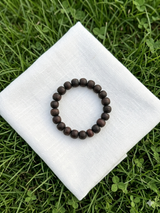 Tulsi Bracelet Black Tulsi Beads  Elastic Strong Thread