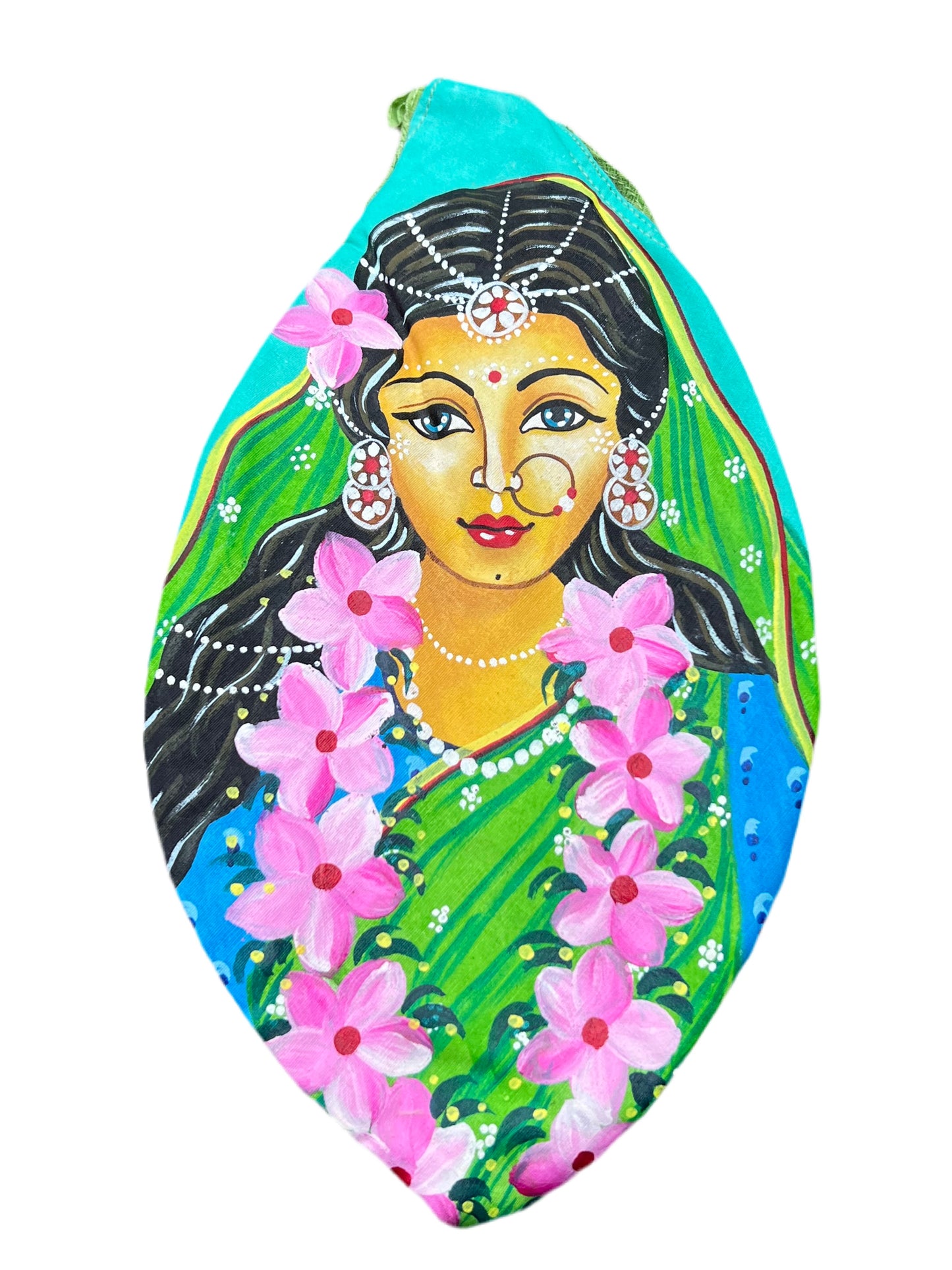 Radha Rani Hand Painted Japa Bag