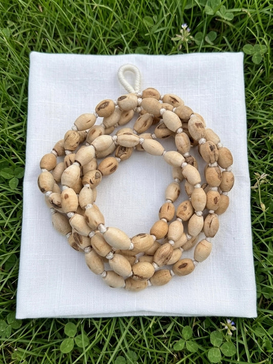 Mridanga Shape  Original Tulsi Japa Mala - 108+1 Beads