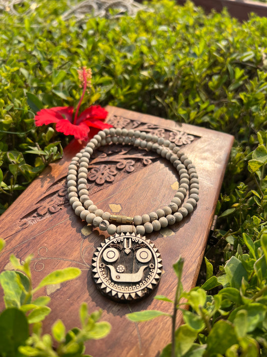Original Tulsi Kanthi Mala with Jagannath Ji Locket | Handcrafted Vrindavan Tulsi Mala 20