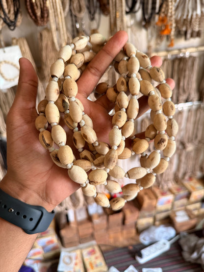 Mridanga Shape  Original Tulsi Japa Mala - 108+1 Beads