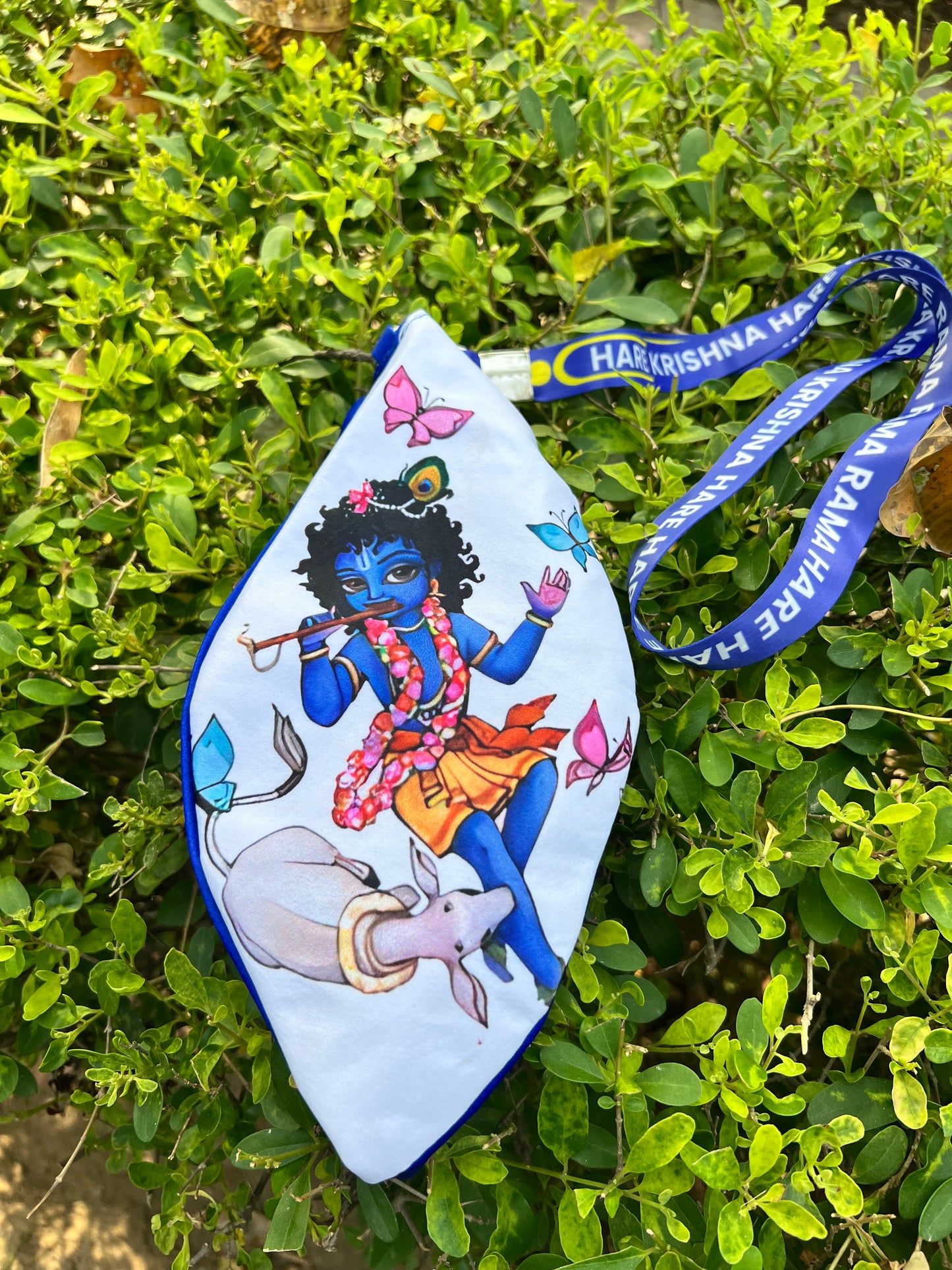 Shri Krishna Printed Premium Japa Bag
