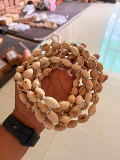 Mridanga Shape  Original Tulsi Japa Mala - 108+1 Beads