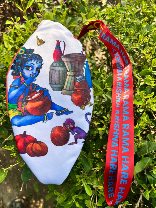 Shri Krishna Ji Printed Japa Bag Premium quality