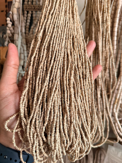2 Round Small Beads Original Tulsi Kanthi Mala Barik Beads