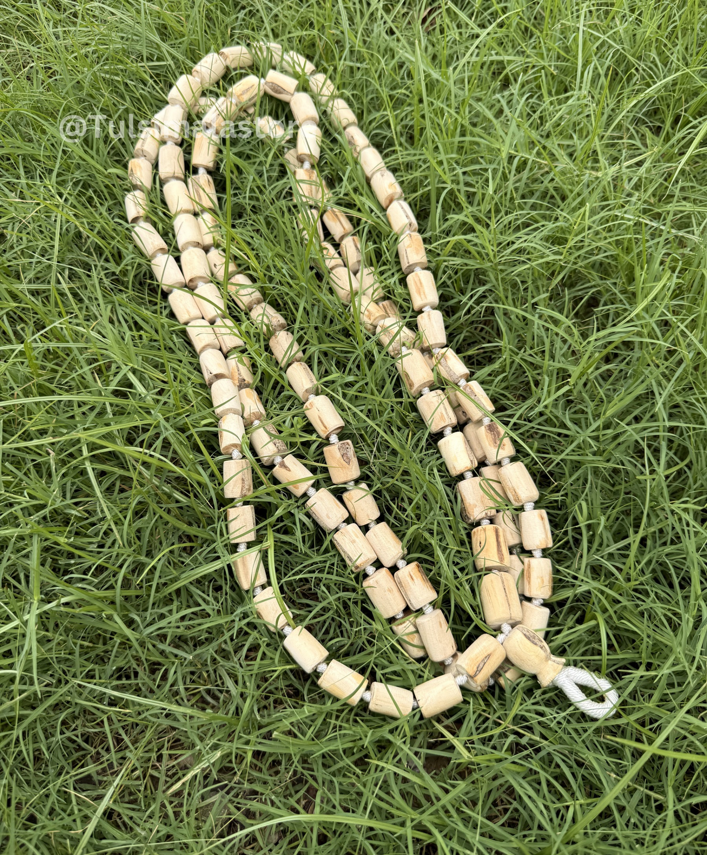 Long Beads Tulsi Japa Mala 108 Beads Original Tulsi Japa Mala