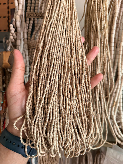 2 Round Small Beads Original Tulsi Kanthi Mala Barik Beads