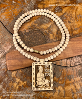 Hanuman Ji Tulsi Kanthi Mala – Original Tulsi Beads and Tulsi Locket for Strength & Devotion