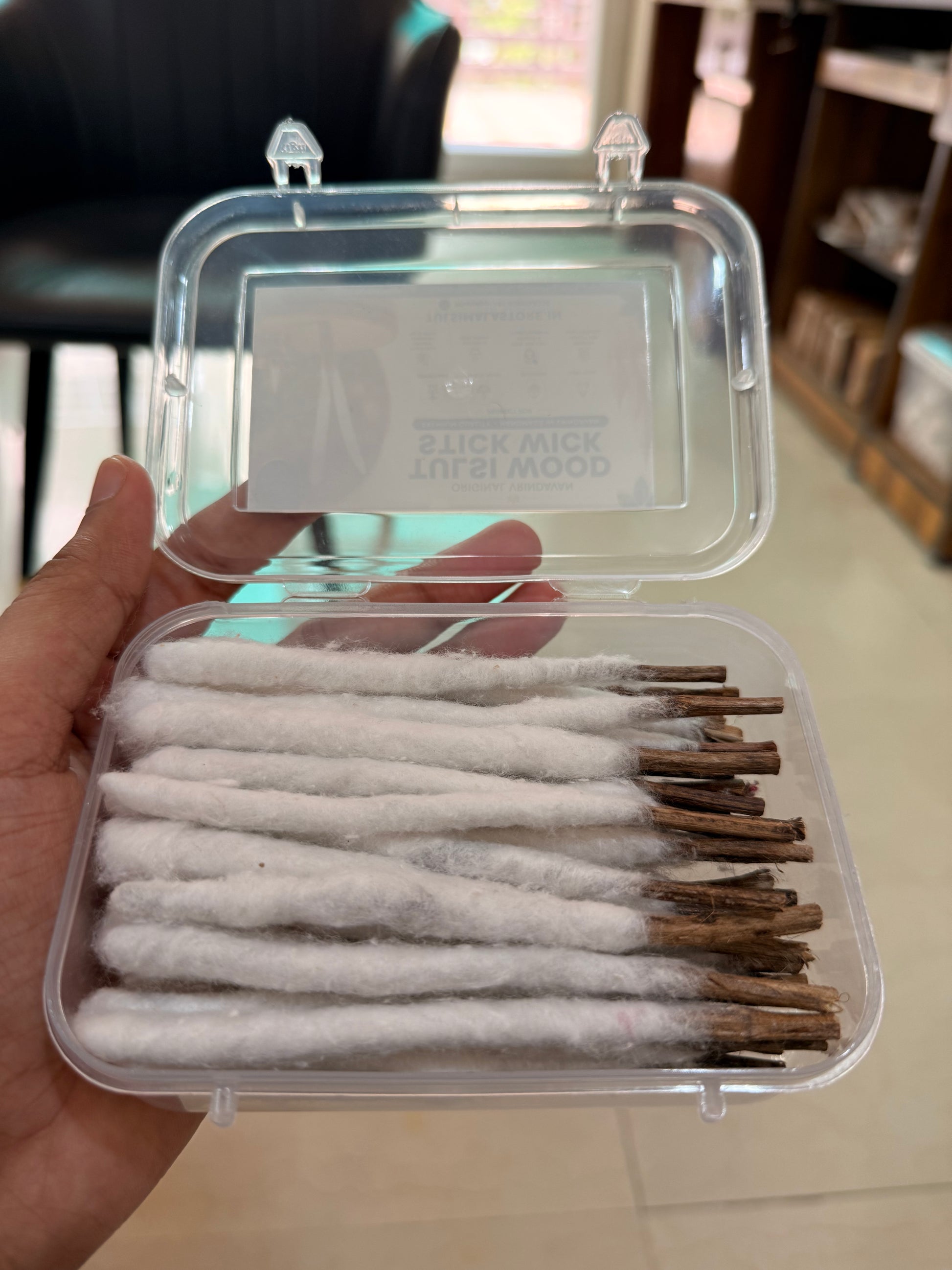 Tulsi Stick Wicks from Vrindavan – Pack of 36